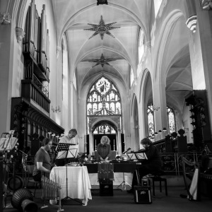 Mars in Aquarius in St Andrew's Cathedral Aberdeen